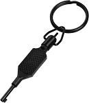 Flat Knurled Swivel Universal HandCuff Key