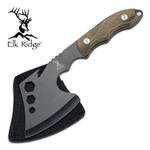 Elk Ridge Tactical Axe hatchet With Pakkawood Handle