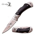 Elk Ridge 4.5 Inch Closed Eagle Design Folding Knife