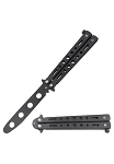 Heavy Duty Butterfly Training Knife - Black