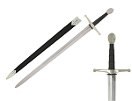 Medieval Warrior - the Crecy Full-Tang Tempered Sword