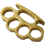 Heavy-Duty Brass Knuckle Belt Buckle