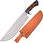 18 Inch Handmade Full Tang Fixed Blade Knife with Giant 12 Inch Blade