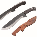 15 Inch Handmade Fixed Blade Hunting Machete Knife