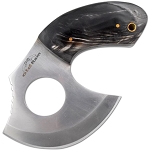 5.5 Inch Handmade Mini Ulu Knife Comes with Sheath