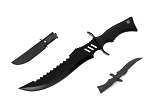 Fixed Blade Skulls On Rubber Grip Handle Hunting knife Overall 16