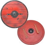 Viking Wooden Shield 23 Inch Overall