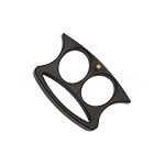 Mini Buckle Knuckle Black Two Finger Hole