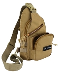 Tan Color Compact Tactical Sling Bag