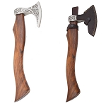 Custom Handmade Design Printed Viking Axe 16 Inch