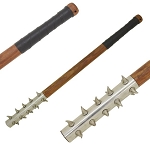 Brand Wicked Spike Mace Silver 29 Inch Overall