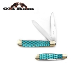 Trapper Two Bladed Knife 4.5