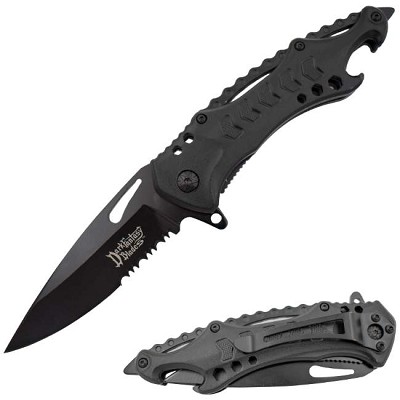 Dark Fantasy - Spring-Assisted Knife - Black