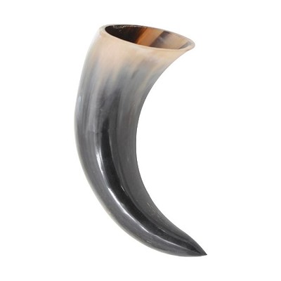 Real Handmad Medieval Warrior Viking Drinking OX Horn