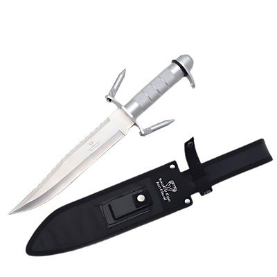 Tactical Spiked Rambo-Style Survival Knife – 14.25