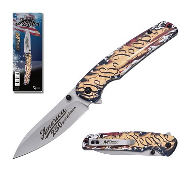 MTech USA 250th Anniversary For The People Spring Assisted Folding Knife