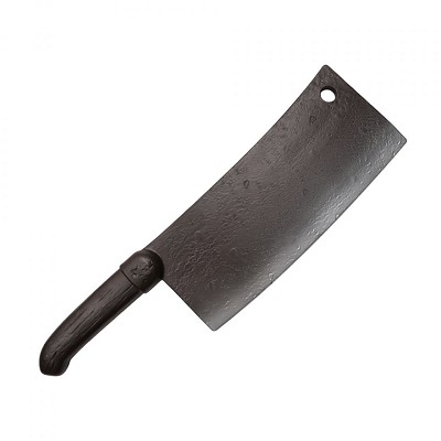 21.25 Inch PU Foam Large Butcher Meat Cleaver Movie Prop Knife
