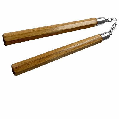 12.5 Inch Traditional Wooden Nunchaku