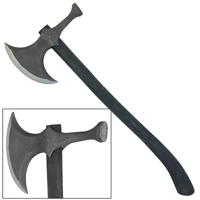 Rustic Barbarian Hammerhead Battle Axe