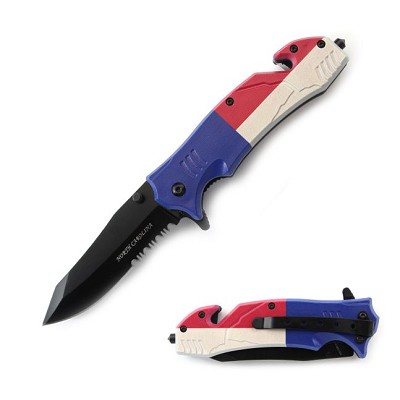 North Carolina - Spring Assisted Tactical Rescue Folding Knife