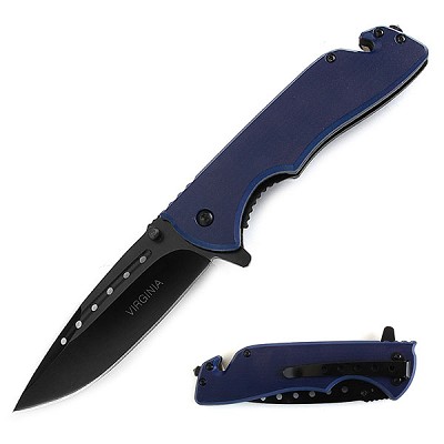 Virginia - Spring Assisted Tactical Rescue Folding Knife