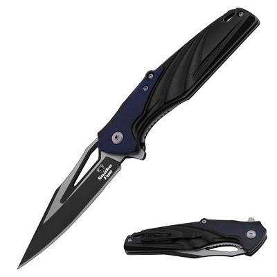 Blue Wing - Spring Assisted - Stylish Pocket Knife