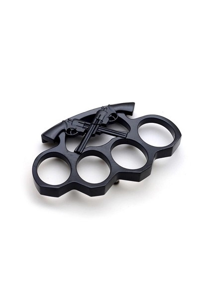 Wild West Gunslinger Buckle Knuckle - Black