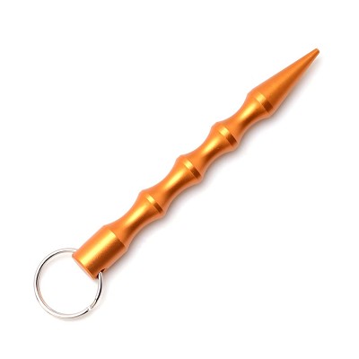 Self Defense 5 Inch Kubotan Keychain - Orange