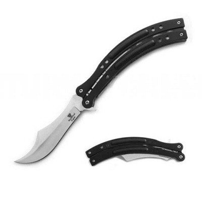 Butterfly Style - Spring-Assisted Folding Pocket Knife