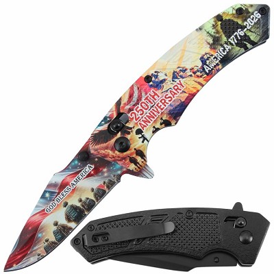 250th Anniversary Commemorative Assisted Opening Pocket Folding Knife