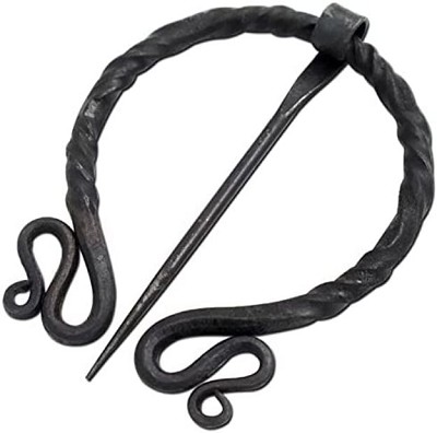 Medieval Warrior - Cloak Pin 3.25 Inch