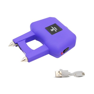 Purple Mini Rechargeable Jogger Self Defense Stun Gun