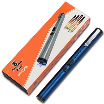 Blue Small Pen Sized 7 Inches Rechargeable Stun Gun
