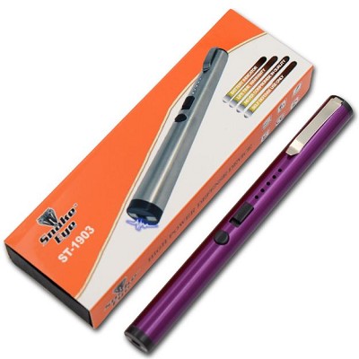 Purple Small Pen Sized 7 Inches Rechargeable Stun Gun