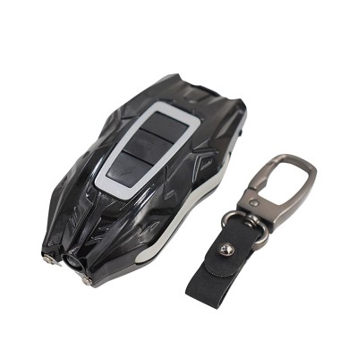 Self Defense - Car Key Flashlight Stun Gun - Black