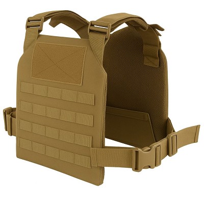 Tac - Force Adjustable Molle Vest - Tan