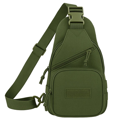Compact Tactical Sling Bag - Green