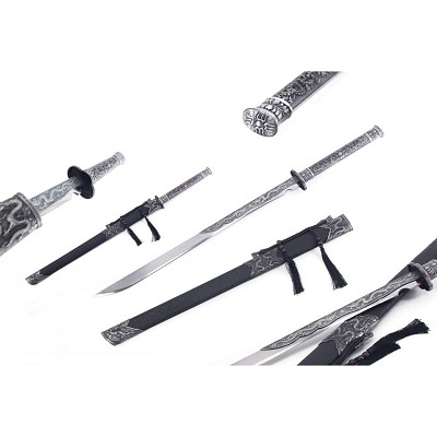 40 Inch Tang Dao Dragon Themed Chinese Handmade Sword