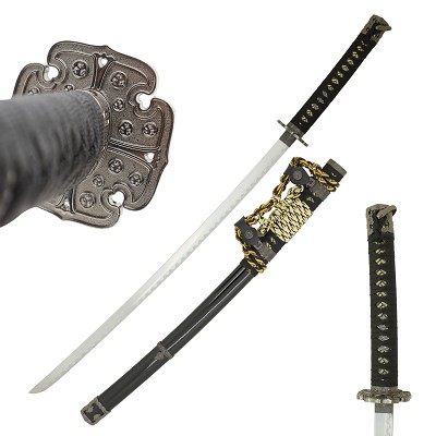 Ten Ryu - Japanese Tachi Style Katana Sword Black