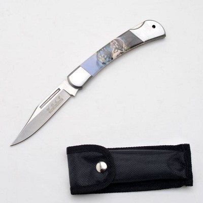 5 Inch Closed In Length LockBack Folding Knife - Wolf