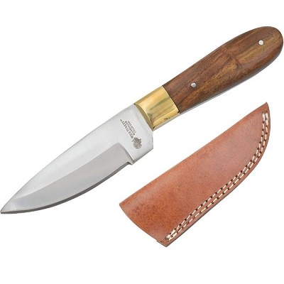 Handmade 8-Inches Wood Handle Fixed Blade Hunting Knife