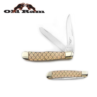 Trapper Two Bladed Knife 4.5