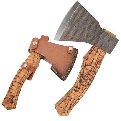 Handmade 11 Inch Mini Axe High Carbon Steel Blade