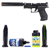 Walther PDP Compact Spring Powered Airsoft Pistol Kit