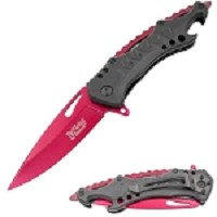 Dark Fantasy - Spring-Assisted Knife - Pink