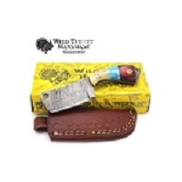 Wild Turkey Handmade Mini Chef Cleaver 5.5