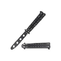 Heavy Duty Butterfly Training Knife - Black