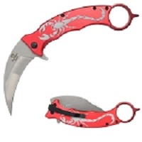 Tactical Fantasy Red Scorpion Karambit – 8