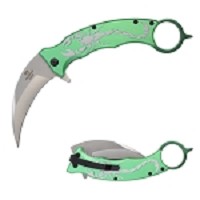 Tactical Fantasy Green Scorpion Karambit – 8