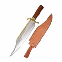Handmade Primitive Bowie Knife